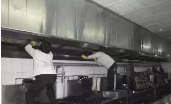 饭店油烟管道如何清洗收费标准,饭店油烟管道清洗项目