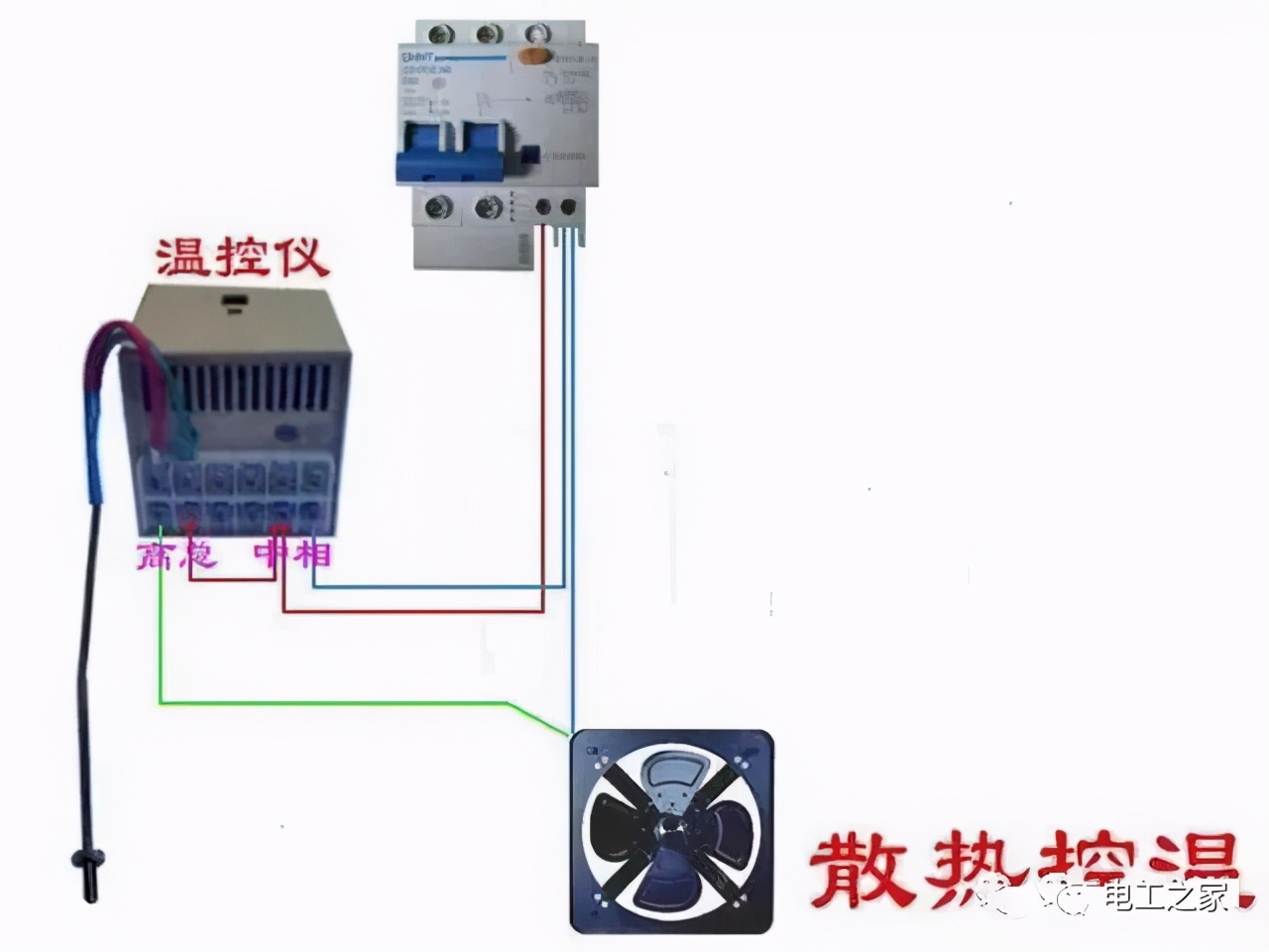 电表脱扣器和断路器接线图,abb断路器接电表接线图