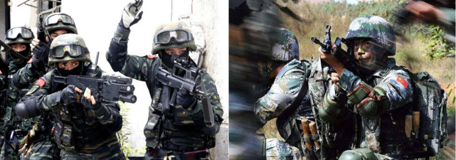 武警特战和解放军特种兵哪个厉害,中国特警和中国特种兵哪个厉害