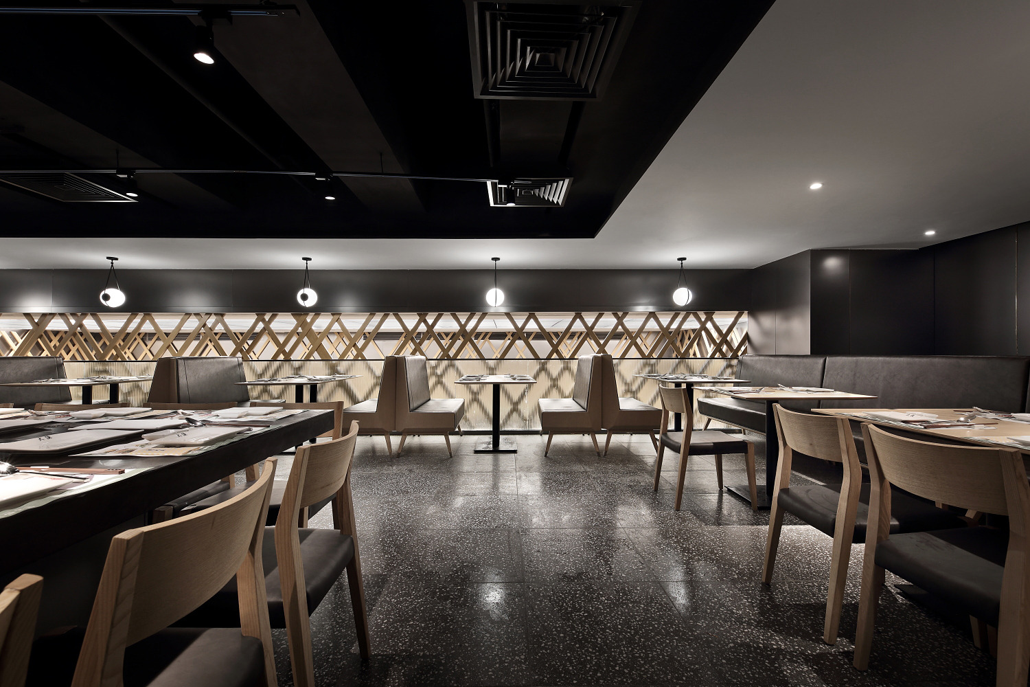 设计案例极简侘寂风,设计案例分享新中式极简