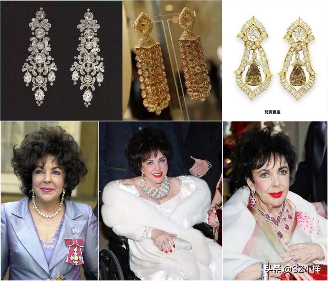 伊丽莎白泰勒传奇人生,伊丽莎白泰勒戴钻石