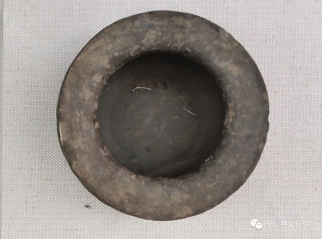 绳纹灰陶大口尊,绳纹灰陶尊