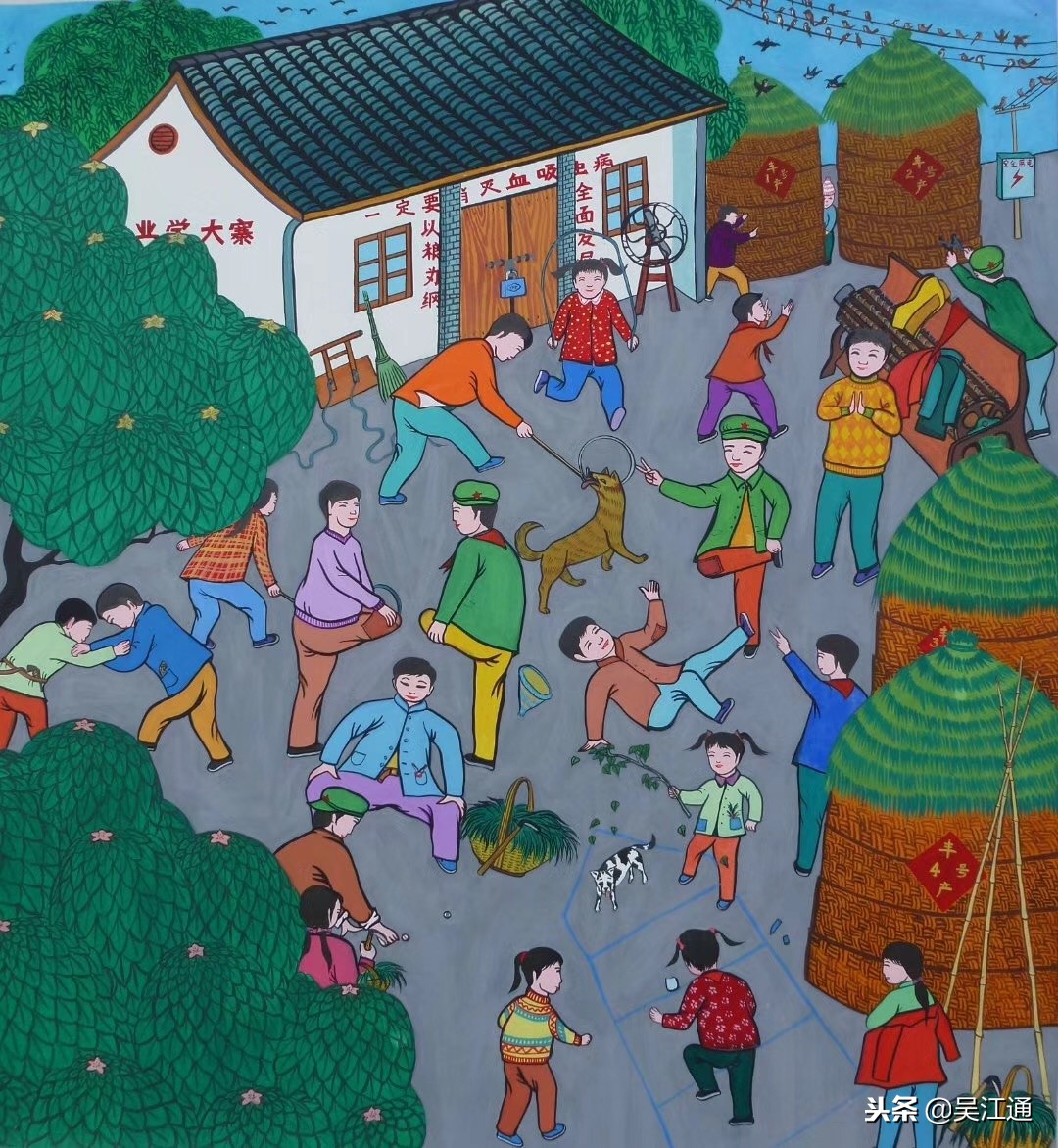 这位吴江农民，用画笔绘出五彩的梦