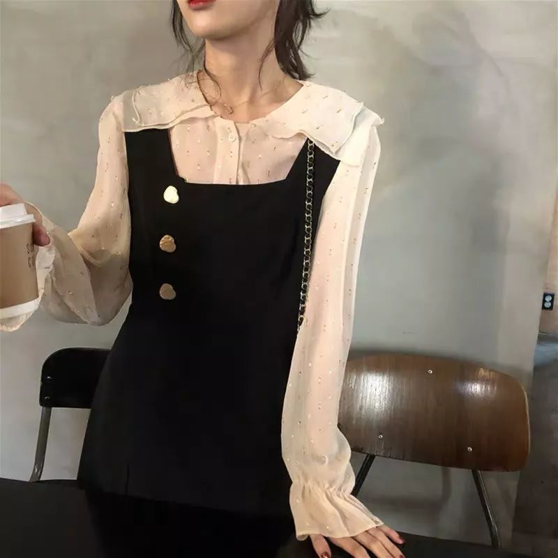 2020冬流行穿搭女西装连衣裙,春季通勤风穿搭连衣裙