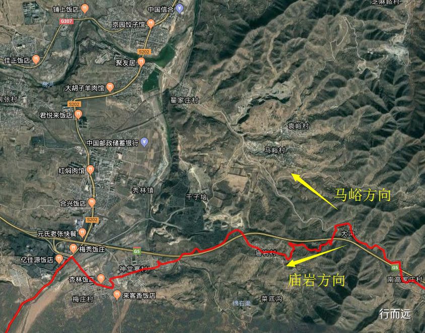 井陉骑行辛庄,井陉测鱼镇盘山路