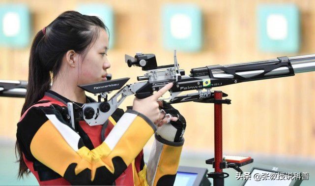 奥运首金气步枪视频,奥运10米气步枪靶有多大