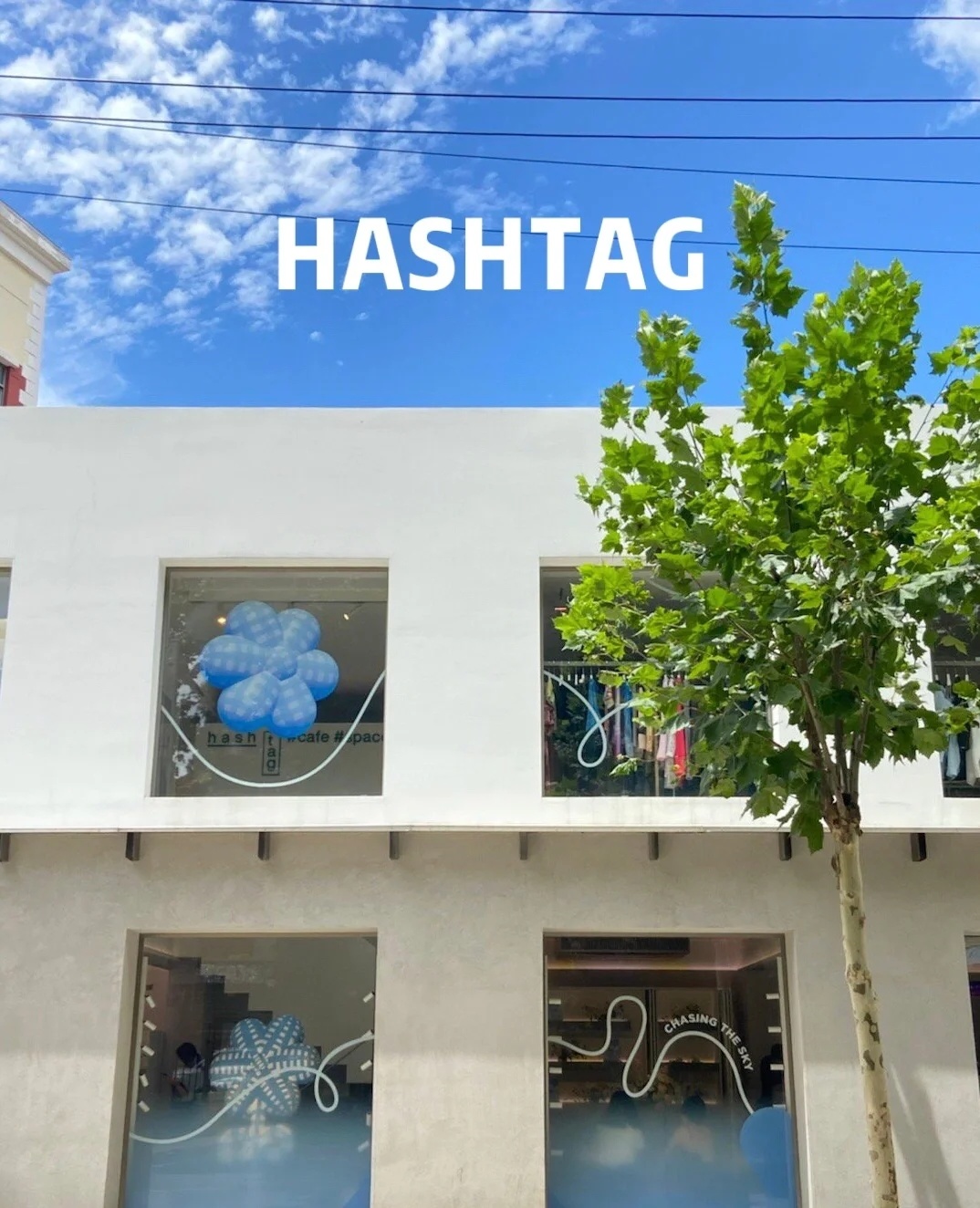 趣客户|#Hashtage：永嘉路上的网绿集合店