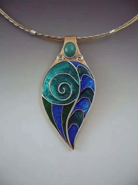 质感细腻的古法与珐琅工艺,中国传统珐琅工艺技法