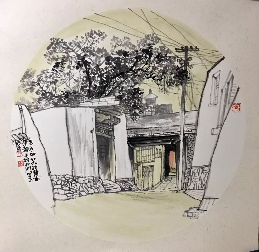 当代中国画名家作品欣赏,水墨丹青当代中国画名家