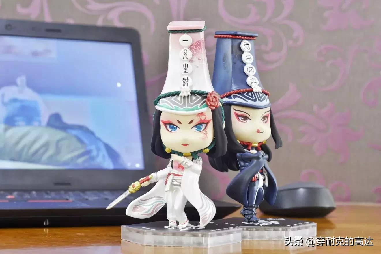 黑白无常手办,画江湖之不良人官方醒狮手办