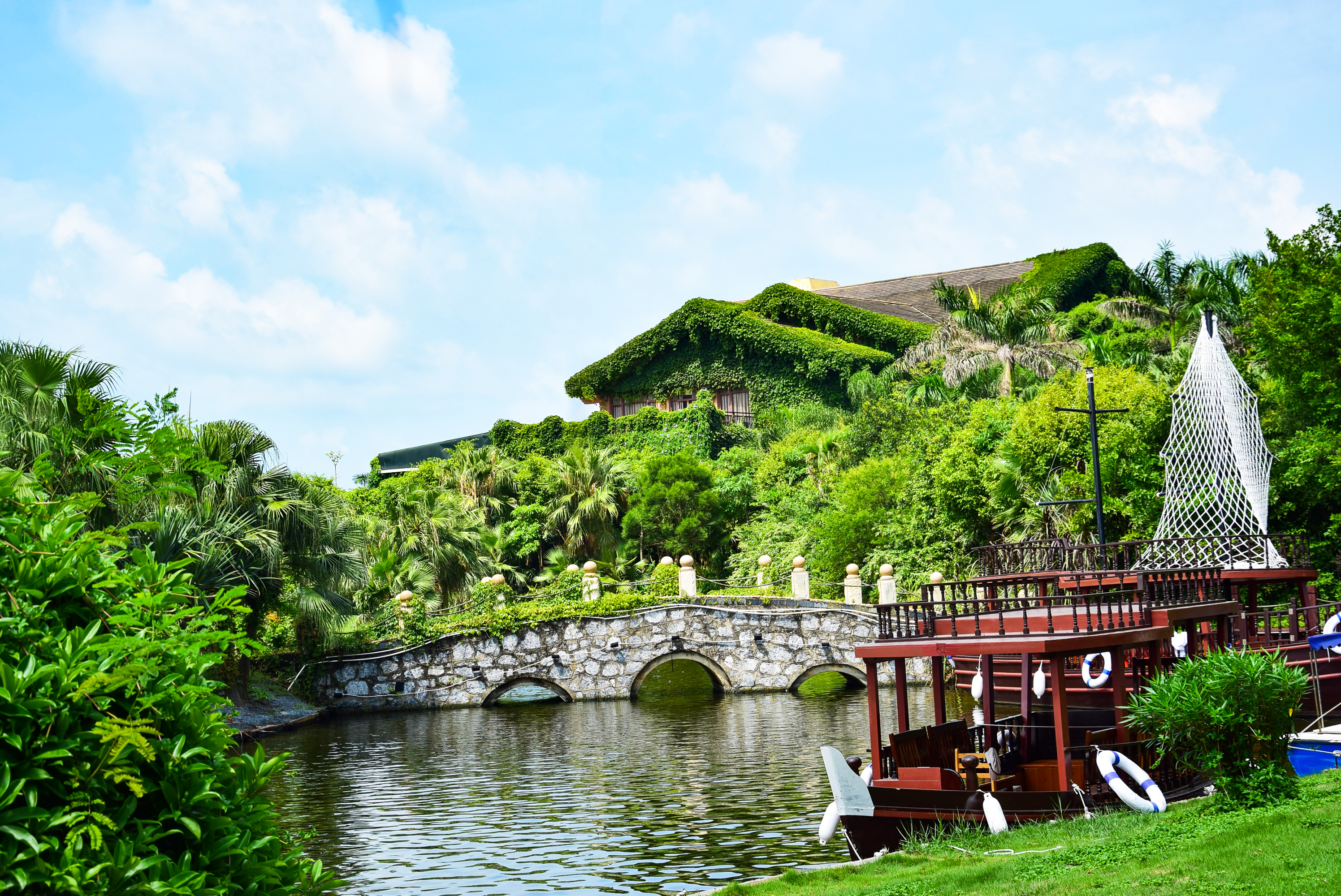 北海观山海高尔夫,北海最美打卡地