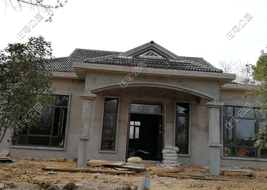 安徽老哥30万建房,钢结构屋顶铺XPS板,室内冬暖夏凉你见过吗?