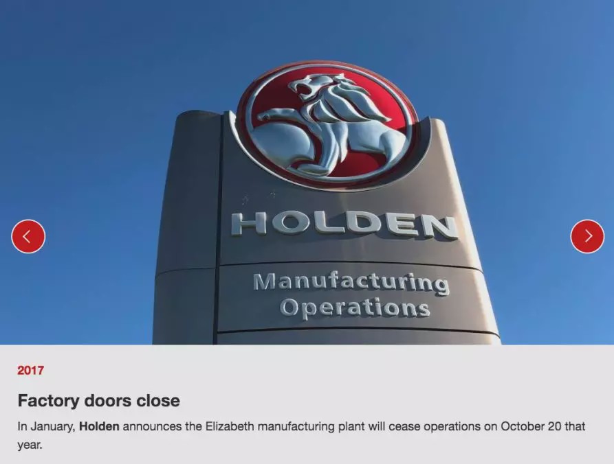澳洲汽车巨头Holden,正式宣告终结,160年历史湮灭,近千人失业