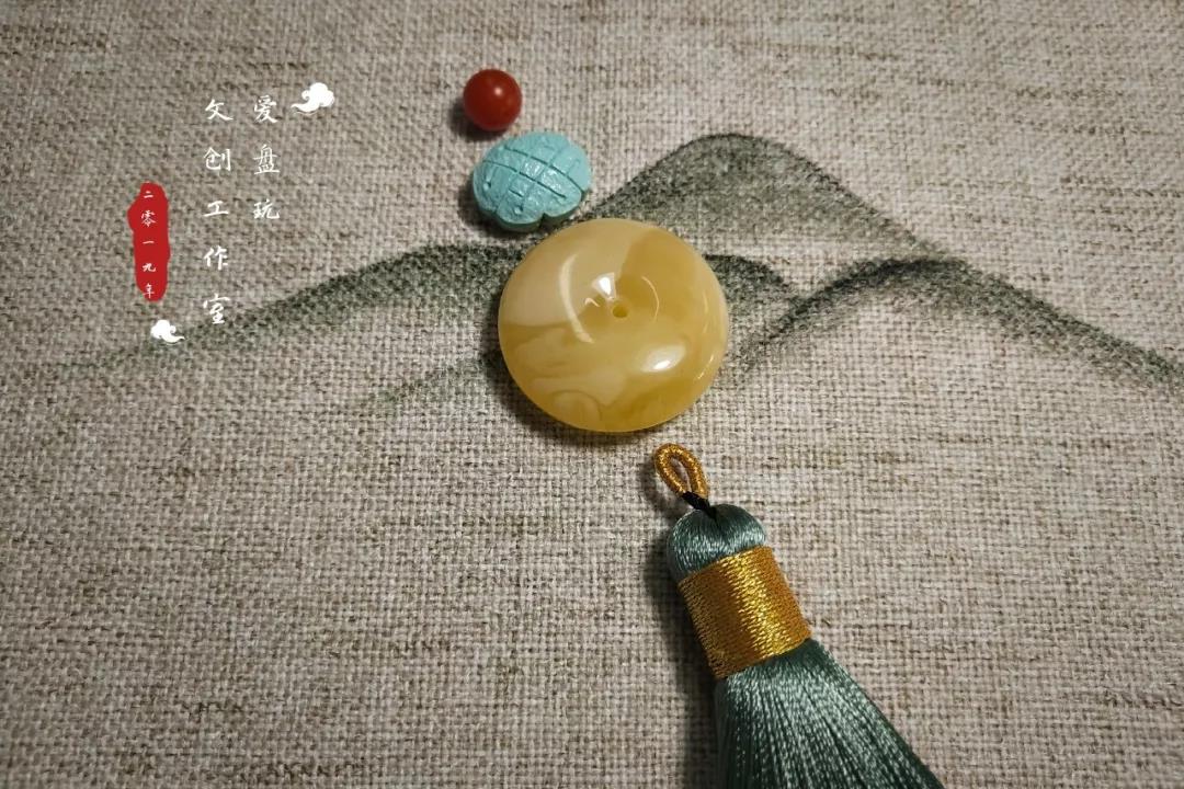 平安扣挂坠,平安扣挂坠的做法