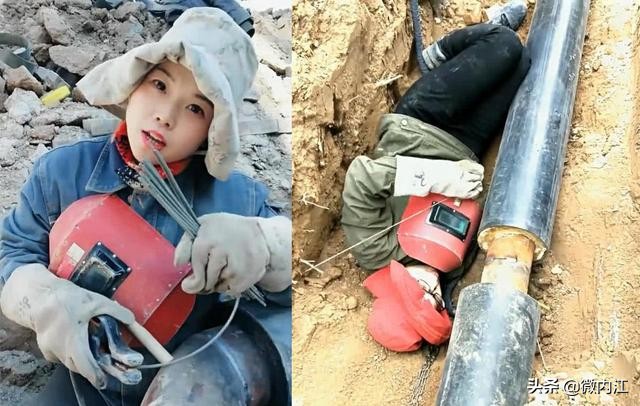 电焊工坚守视频,女电焊工现场操作视频