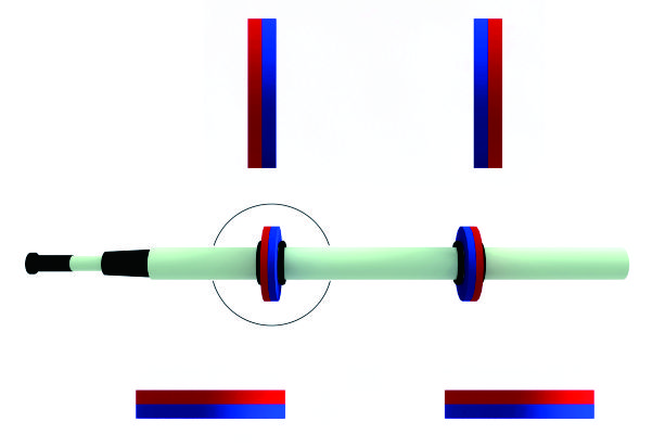 磁铁笔磁悬浮学生益智中性笔,小学生用磁铁做简单小发明