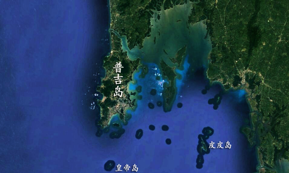 泰国普吉岛美丽的岛,泰国最大的岛普吉岛