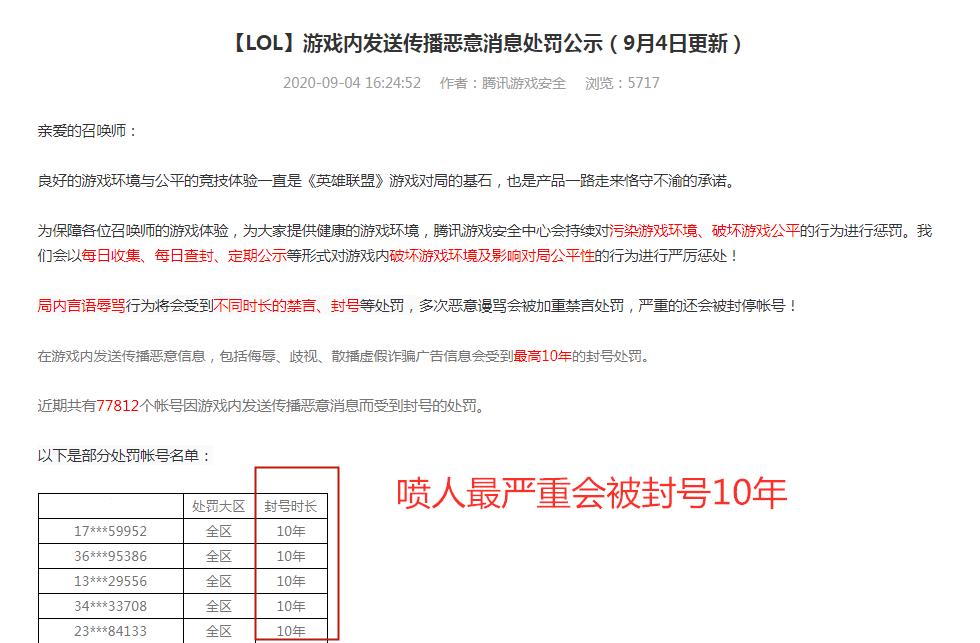 LOL出手整治,大量玩家被封10年,代练屡禁不止的原因找到了