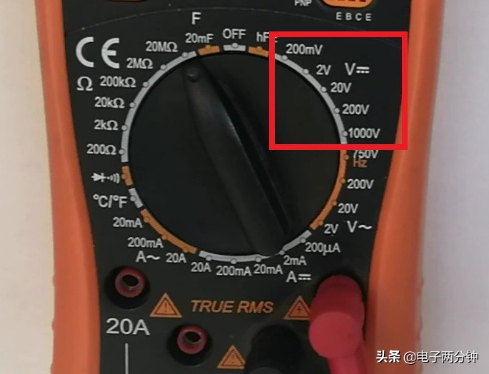 万用表最基本的几个测量功能,万用表常用测量方法