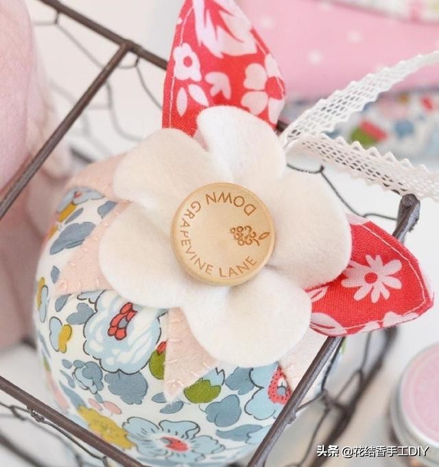 纯色布头手工制作大全,手工布艺大花