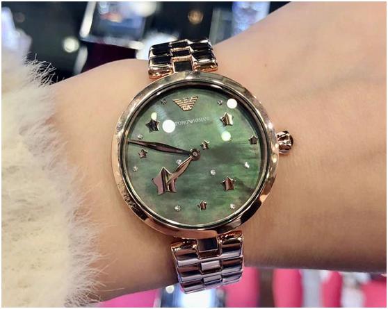阿玛尼的手表,奢侈中带着神秘,女孩子的手表天堂