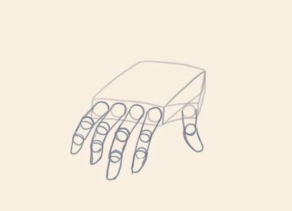 动漫人物手怎么画,画动漫人物手的画法