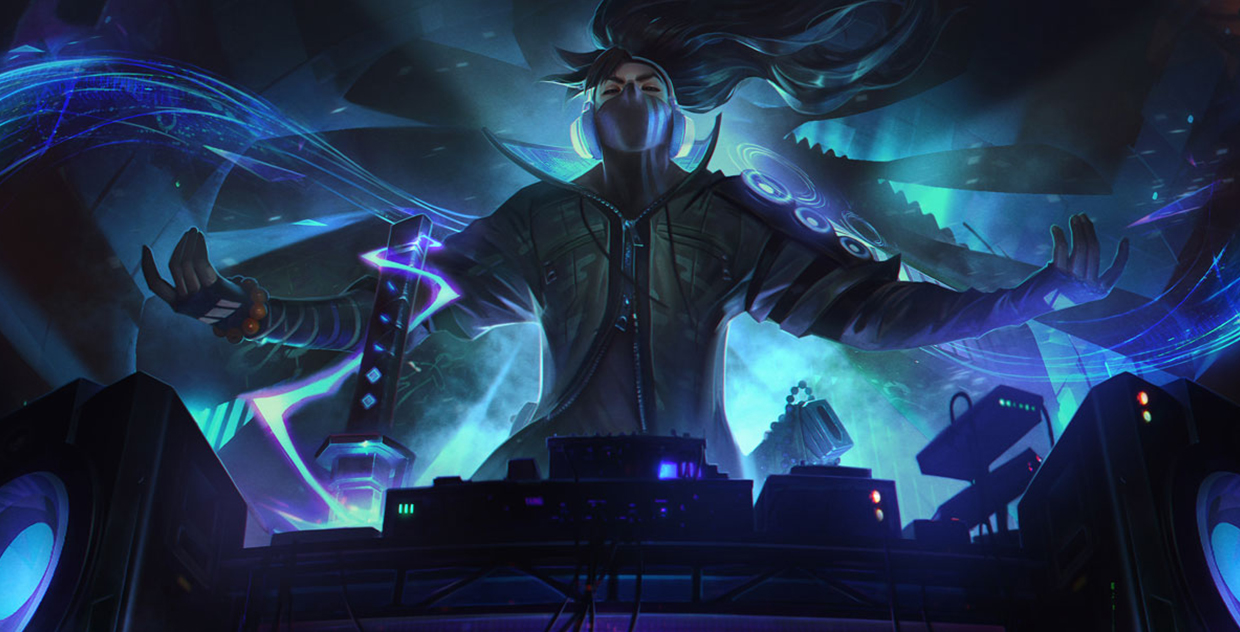 lol亚索新皮肤黑夜使者,lol亚索新皮肤对比