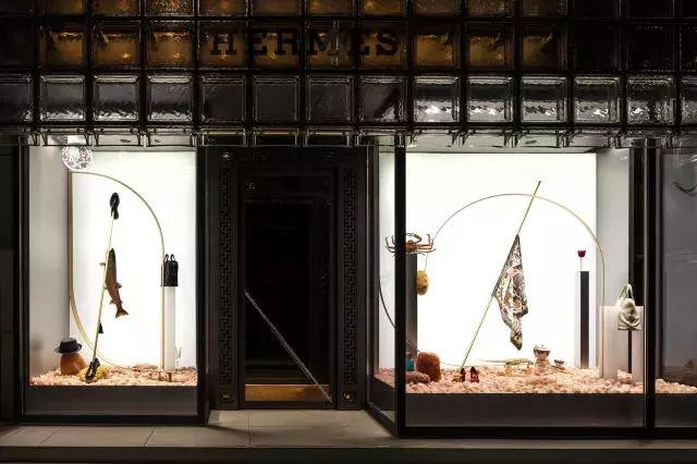 2016年成都爱马仕橱窗,爱马仕东京银座橱窗设计