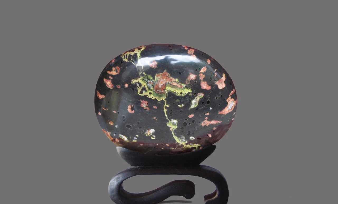 难得一见的赏石,福禄寿赏石