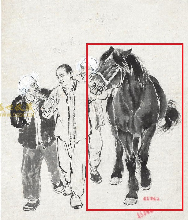 刘继卣骡马图片,刘继卣骡子图