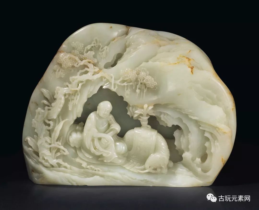 纽约苏富比总成交约1.2亿乾隆青白玉双鱼洗近2000万人民币成交