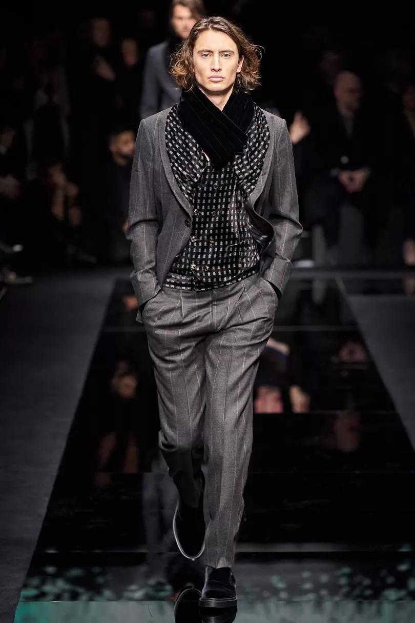 giorgioarmani和emporioarmani,armani阿玛尼2020秋冬秀