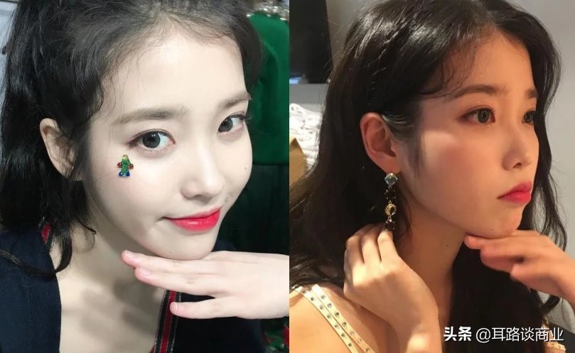 郑爽又在带货了，普拉达+阿迪高奢运动联名款，初恋刘海俏皮优雅