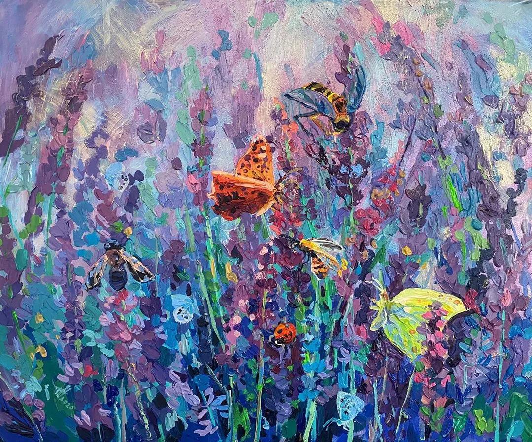 一千元颜料画画,画画颜料全套捡漏