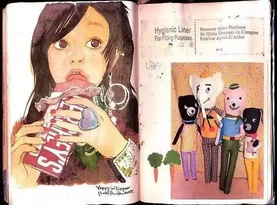 不务正业、跳钢管舞的她靠画羞羞画撩到46万粉丝,画作撩性格酷