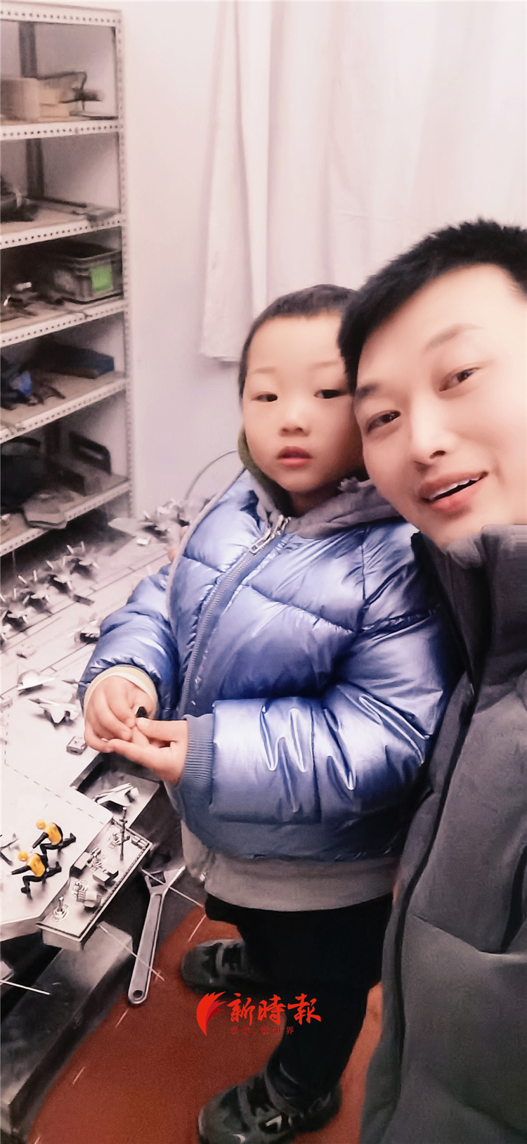 船锚、雷达、飞机都能动!焊接工三年磨一“舰”,为儿子自制独一无二的礼物