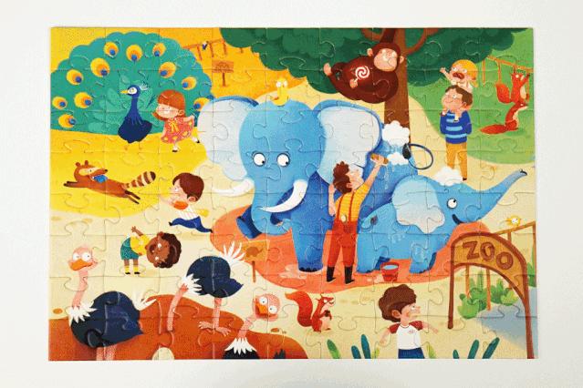 雷佳音送岳云鹏女儿拼图完整版,岳云鹏雷佳音天天向上拼图