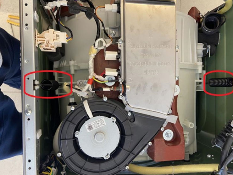 拆出来洗的洗衣机,瑞典asko整体洗衣房