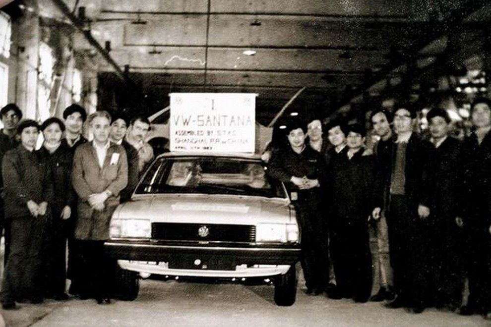 桑塔纳1.6一代人的梦想,大众桑塔纳内饰进化过程