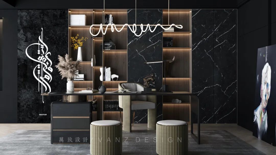 高档董事长办公室装修案例欣赏,董事长办公室豪华装修现代感