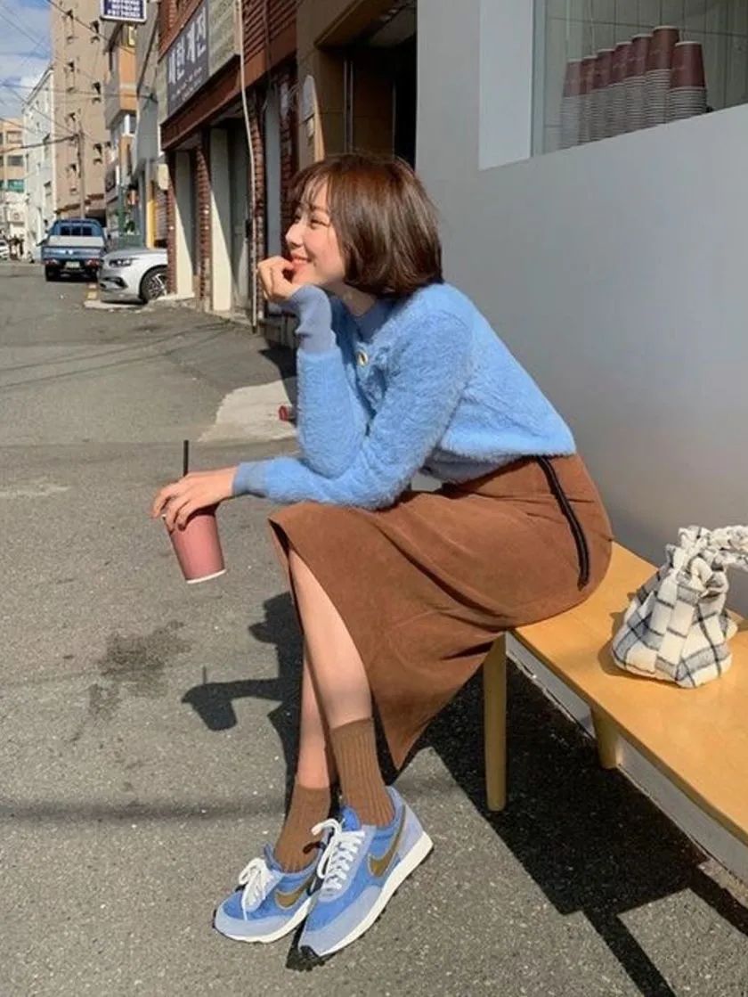 秋冬不露脚踝穿法火了,今年冬天流行九分裤露脚踝穿法