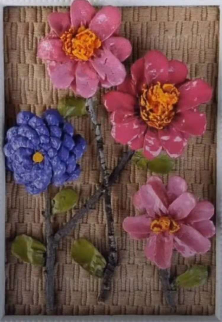 永不凋谢的松果花,永远不会凋谢的花朵