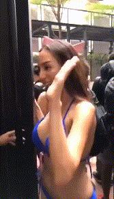 爆笑GIF趣图:美女,这射的是丘比特之箭吧