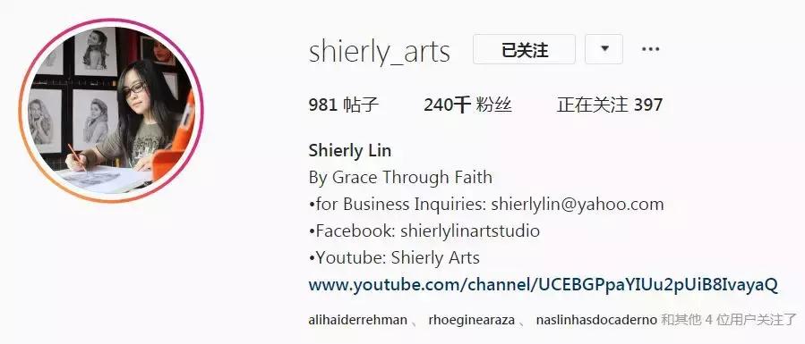 她画的素描比本人还美！比照片还真实，24万网友已被她征服