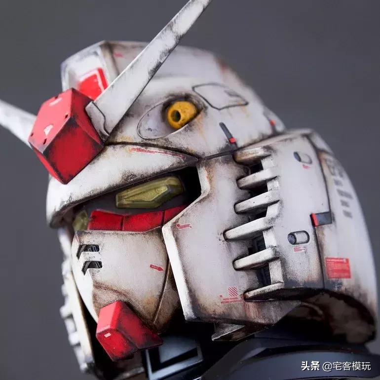 元祖高达旧化涂装教程,高达元祖造型大全