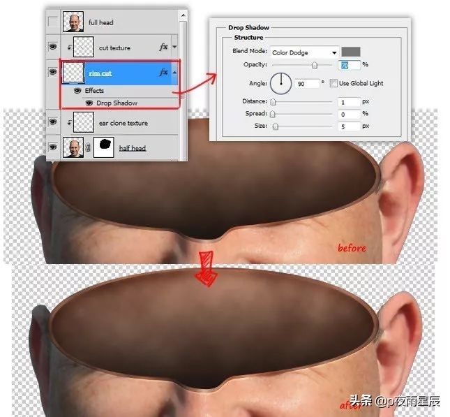 ps制作超现实创意人像,通过ps制作一幅超现实人像特效