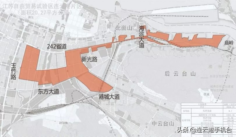 连云港自贸区最新规划图,连云港自贸区5年规划