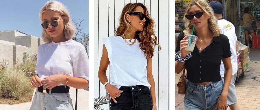 夏天薄款牛仔短裤,怎样选择牛仔短裤显瘦