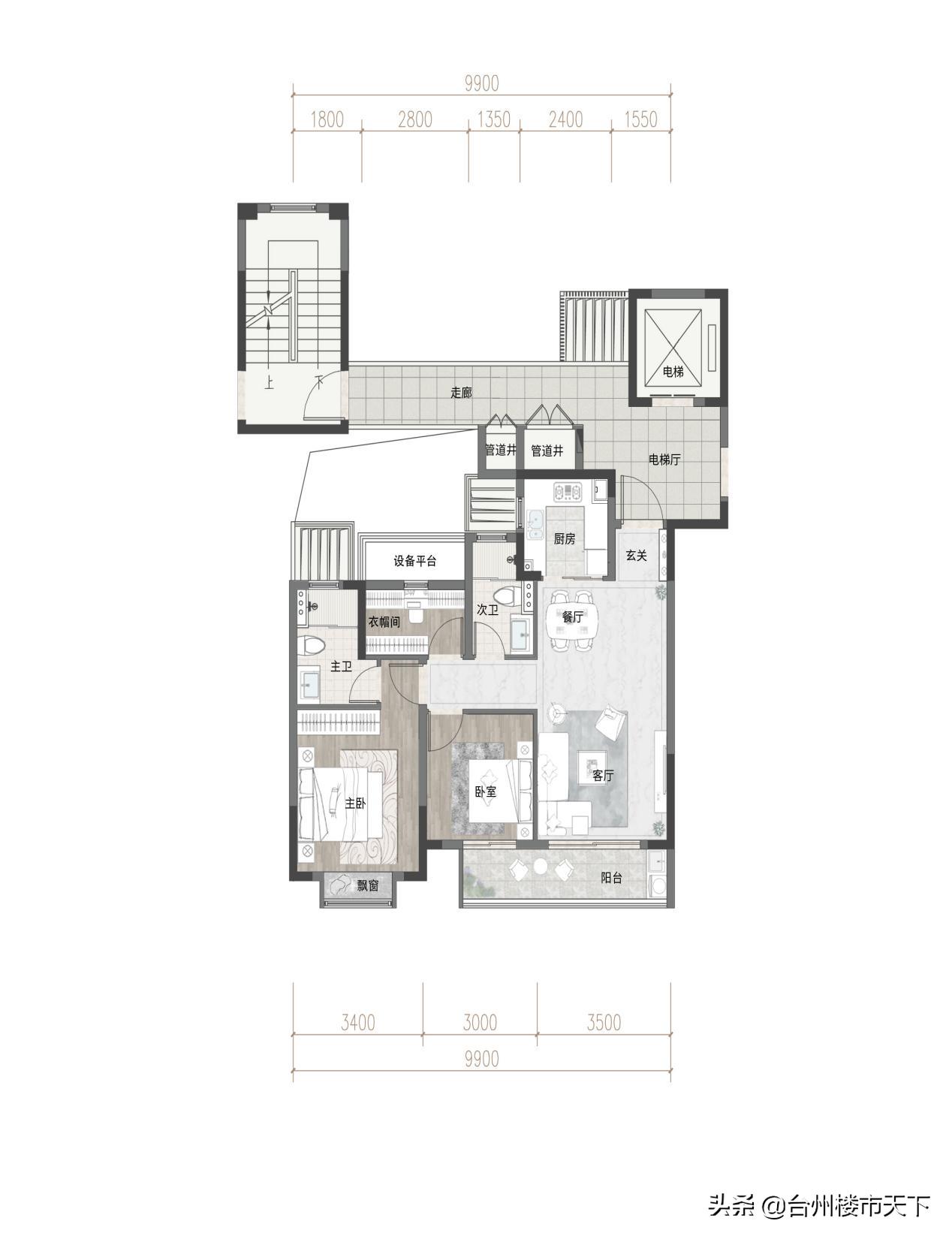 台州森然府一房一价,365探房记台州