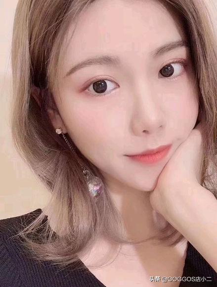 GOGGOSII软妹卖萌必备黑色美瞳，让你成为长辈眼中的乖乖女哟~